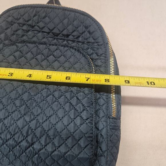 Cynthia Rowley Blue Teal Quilted Mini Backpack Purse - Picture 8 of 8